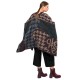 ANEKKE Poncho para Senhora Azul / Lilás | Ref. 280.41284-003