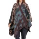 ANEKKE Poncho para Senhora Azul / Lilás | Ref. 280.41284-003