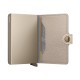 Carteira SECRID Miniwallet Pebble Latte | Ref. 297.MPE-L