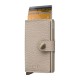 Carteira SECRID Miniwallet Pebble Latte | Ref. 297.MPE-L