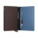 Carteira SECRID Bandwallet Matte Steel Blue-Brown | Ref. 297.BMA-SBB