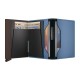 Carteira SECRID Bandwallet Matte Steel Blue-Brown | Ref. 297.BMA-SBB