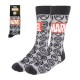 Meias Estampadas MARVEL - Nº 38/45 2900002539 Cinza | Ref. 299.2900002539