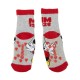 Pack 2 Pares de Meias Antiderrapantes MINNIE - Nº 31/34 Vermelho | Ref. 2900002974L
