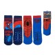 Pack 2 Pares de Meias Antiderrapantes SPIDERMAN - Nº 31/34 Azul/Vermelho | Ref. 299.2900002977L