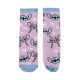 Pack 4 Pares de Meias Estampadas STITCH - Nº 27/30 Azul/Rosa | Ref. 299.2900002308S