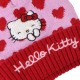 Conjunto Gorro, Luvas e Cachecol HELLO KITTY Rosa/Vermelho | Ref. 299.2200010589