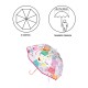Guarda-Chuva Manual 45/8 PEPPA PIG Transparente | Ref. 299.2400000719