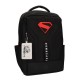 Mochila Casual de Viagem 44cm SUPERMAN Preta | Ref. 299.2100006206