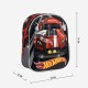Mochila Infantil 31cm HOT WHEELS 3D Preto/Cinza | Ref. 2100005873
