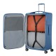SAMSONITE Mala Viagem Grande 78cm 4R Exp Re-Lite Azul Carpi | Ref. 92.154968-6187