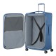 SAMSONITE Mala Viagem Grande 78cm 4R Exp Re-Lite Azul Carpi | Ref. 92.154968-6187