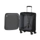 SAMSONITE Mala de Cabine 55cm 4R Exp Base Breeze Preta | Ref. 92.154779-1041