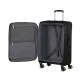 SAMSONITE Mala de Viagem Média 67cm 4R Exp Base Breeze Preta | Ref. 92.154780-1041 SAMSONITE Mala de Viagem Média 67cm 4R Exp Base Breeze Preta | Ref. 92.154780-1041