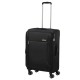 SAMSONITE Mala de Viagem Média 67cm 4R Exp Base Breeze Preta | Ref. 92.154780-1041 SAMSONITE Mala de Viagem Média 67cm 4R Exp Base Breeze Preta | Ref. 92.154780-1041