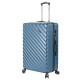 BENZI Mala Viagem / Trolley Gigante 87cm 4R BZ5812 Azul Petróleo | Ref. 288.BZ5812AP-D