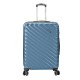 BENZI Mala Viagem / Trolley Grande 77cm 4R BZ5812 Azul Petróleo | Ref. 288.BZ5812AP-C