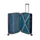 BENZI Mala Viagem / Trolley Médio 66cm 4R Exp BZ5788 Azul Escuro | Ref. 288.BZ5788AE-B