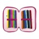 Estojo Escolar Duplo c/ Acessórios MINNIE 2700001705 Rosa | Ref. 299.2700001705