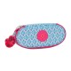 Estojo Escolar Oval KIPLING Duobox Dreamy Geo Combo | Ref. 187.40KI6231D1W
