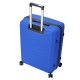 BENZI Mala Viagem / Trolley Grande 76cm 4R Exp BZ5810 Azul Claro | Ref. 288.BZ5810AC-C