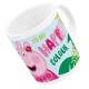 Caneca de Porcelana 325ml Peppa Pig HAVING FUN Multicolor | Ref. 248.20102 Caneca de Porcelana 325ml Peppa Pig HAVING FUN Multicolor | Ref. 248.20102