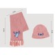Conjunto Gorro e Cachecol STITCH Rosa | Ref. 299.2200010286
