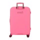 Mala de Viagem Média 70cm 4R Exp. Enso STITCH Playful Fúcsia | Ref. 186.3199245