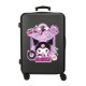 Mala de Viagem / Trolley Médio 65cm 4R KUROMI Wonder Fest Preta | Ref. 186.4281211