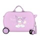 Mala Infantil 45cm 4R Easyjet KUROMI Sweet Dreams Lilás | Ref. 186.4281014