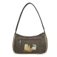 ANEKKE Bolsa de Ombro c/ Tiracolo Muse Castanha | Ref. 280.42702-309