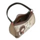ANEKKE Bolsa de Ombro c/ Tiracolo Muse Castanha | Ref. 280.42702-309
