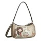 ANEKKE Bolsa de Ombro c/ Tiracolo Muse Castanha | Ref. 280.42702-309