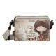 ANEKKE Bolsa de Tiracolo 2C Muse Castanha | Ref. 280.42703-160