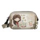 ANEKKE Bolsa Transversal Rectangular Muse Bege | Ref. 280.42703-447