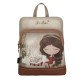 ANEKKE Mochila de Senhora Quadrada Muse Bege | Ref. 280.42705-275