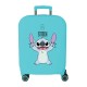 Mala de Cabine / Trolley 55cm 4R Enso STITCH Playful Turquesa | Ref. 186.3199146