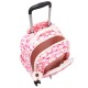 Mochila Escolar com Rodas KIPLING New Zea Pink Palm | Ref. 187.KI46741BV