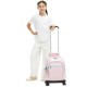 Mochila Escolar com Rodas KIPLING New Zea Sea Pink Met | Ref. 187.KI726752J