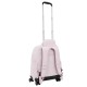 Mochila Escolar com Rodas KIPLING New Zea Sea Pink Met | Ref. 187.KI726752J