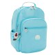 Mochila p/ Portátil 15” KIPLING Seoul College Extra Sea Blue Met | Ref. 187.KI351452D