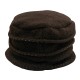 Chapéu de Senhora em Lã SOLID 42-073 Castanho | Ref. 298.42073C
