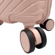 Mala de Cabine 45cm 4R Amovíveis Easyjet TALENT 45 Rosa | Ref. 337.45RO