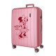 Mala de Viagem Média 68cm 4 Rodas Exp. MINNIE Love Rosa | Ref. 186.3519244