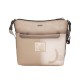 ANEKKE Bolsa Tiracolo Grande c/ Bolso Frontal Eikon Taupe | Ref. 280.42753-248