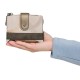 ANEKKE Carteira Pequena Flexível RFID Eikon Taupe | Ref. 280.42759-910
