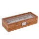Caixa Protectora p/ 6 Relógios JOSEPH LOUIS Castanho Claro | Ref. 338.6RCC