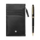 Set Rollerball + Porta-Cartões 5CC MONTBLANC Meisterstück Preto | Ref. 238.130499
