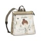 ANEKKE Mochila de Senhora Quadrada Sophia Taupe | Ref. 280.42805-233