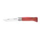 Canivete OPINEL Lamineted N.º 08 Birch Red | Ref. 314.OP002390